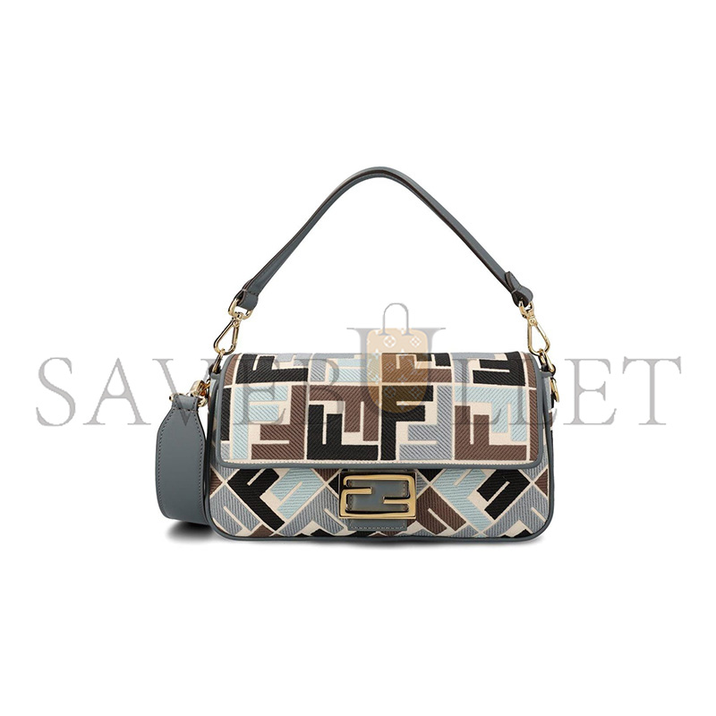 FENDI BAGUETTE FF BAG 8BR600ARC2F1OPK (27*15*6cm)